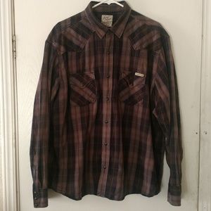 Lucky Brand Dungarees Men's XXL Western Shirt